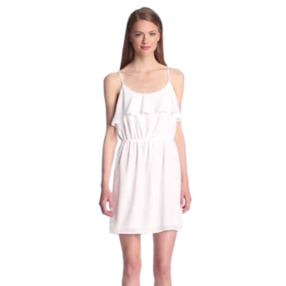 BCBGeneration Women's Ruffle Neck Dress